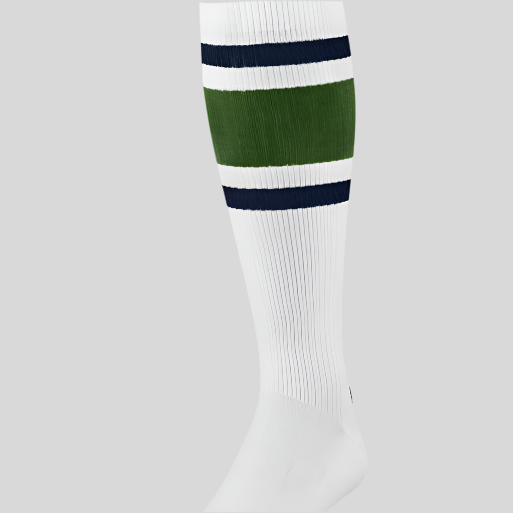 ÅSUNDEN COMPRESSION SOCKS | OFF-WHITE/GREEN - YMR