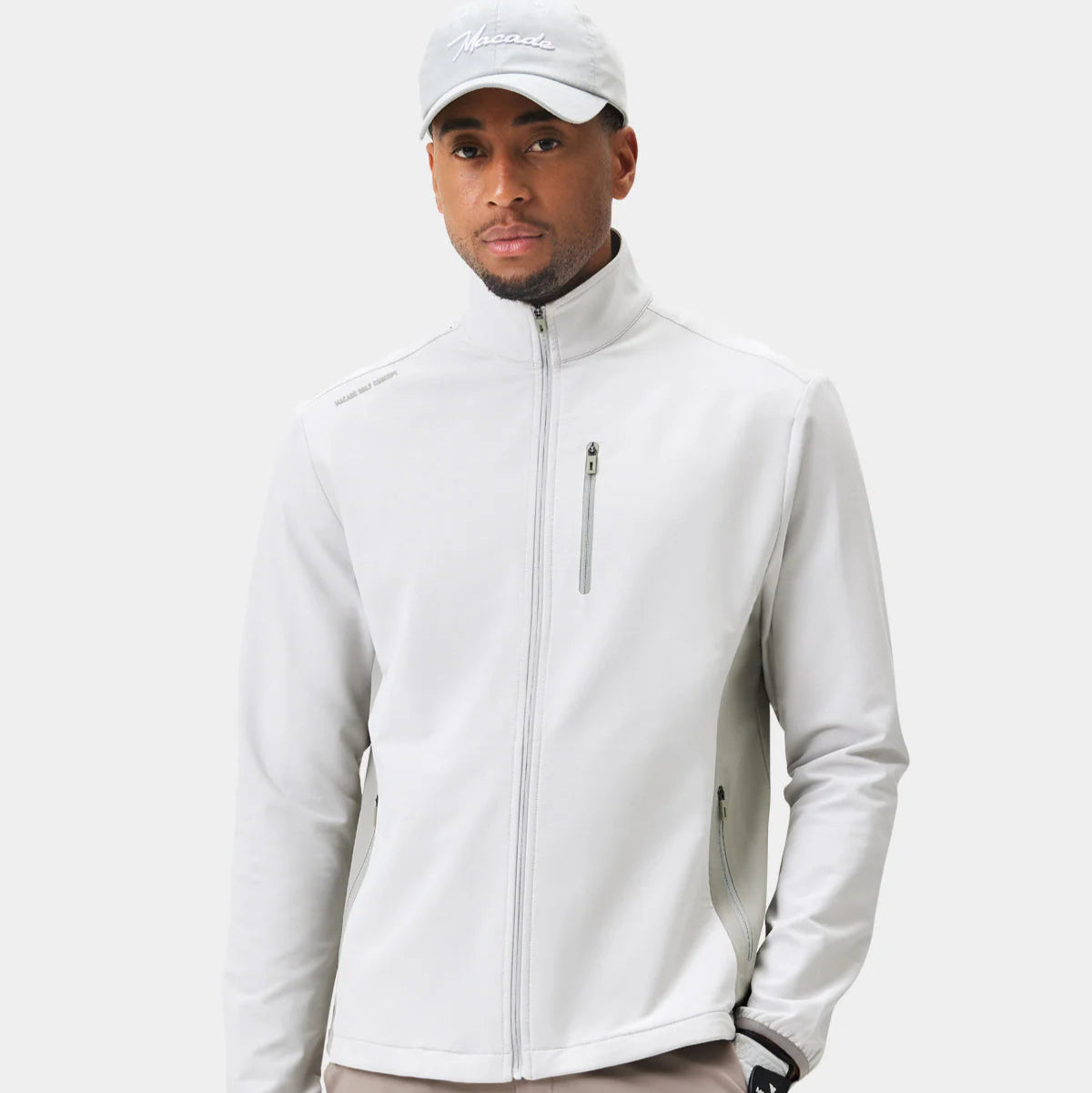 STORM WIND JACKET | OFF-WHITE - MACADE GOLF