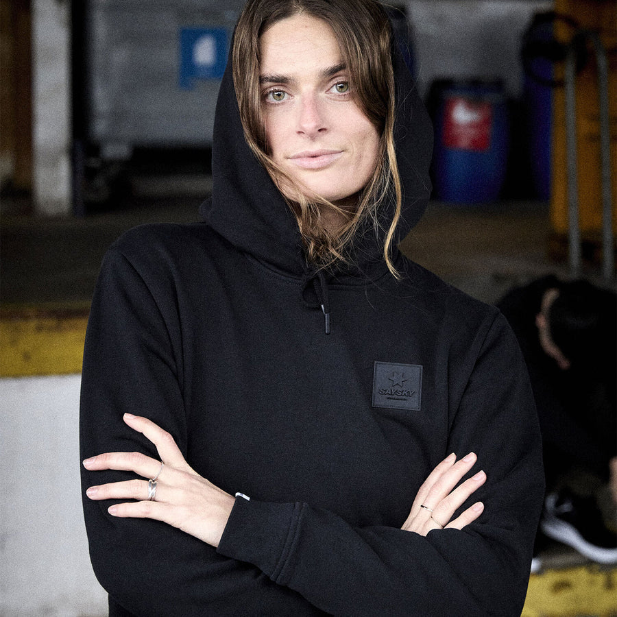 W EVERYDAY HOODIE | BLACK - SAYSKY