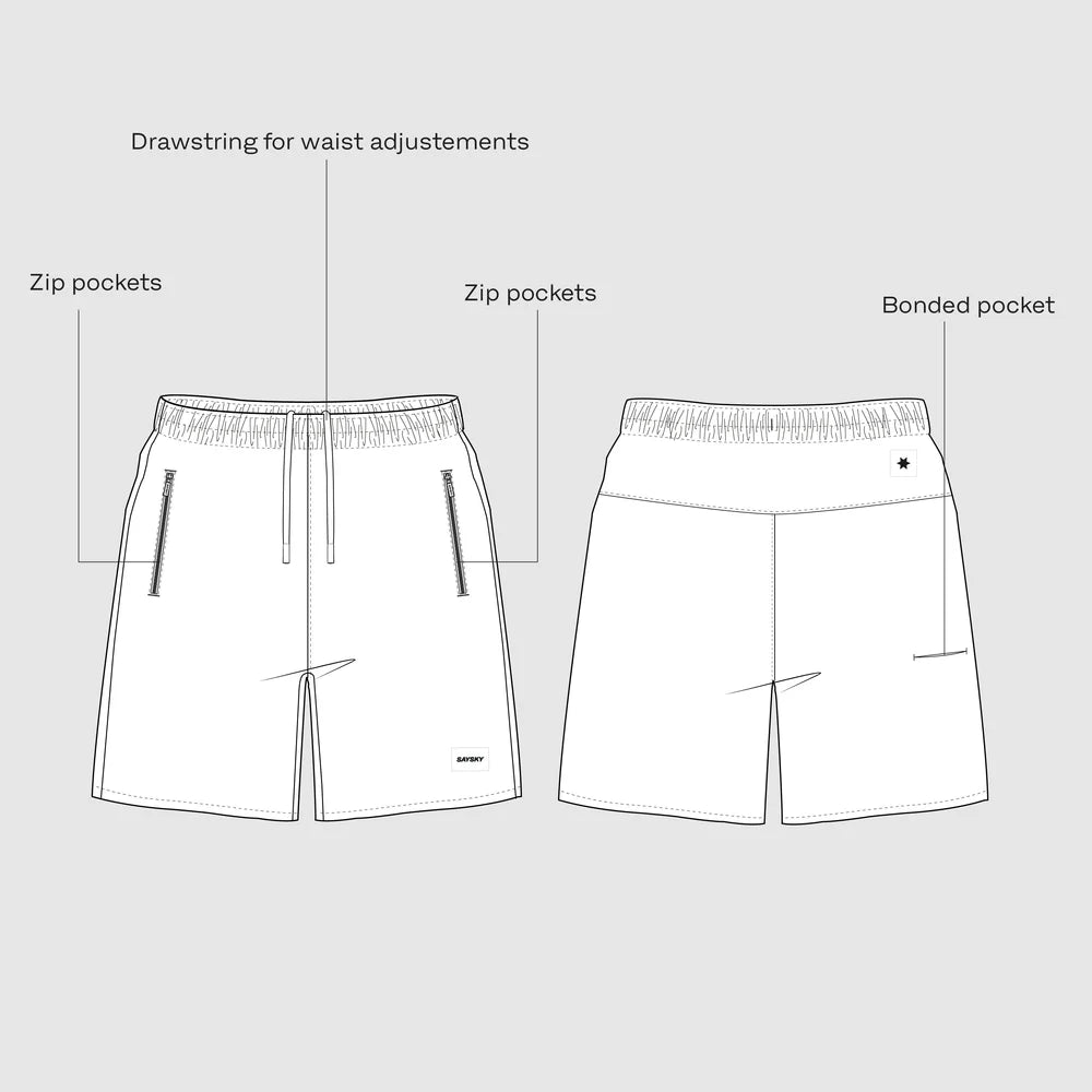 MOTION SHORTS 8" | BLACK