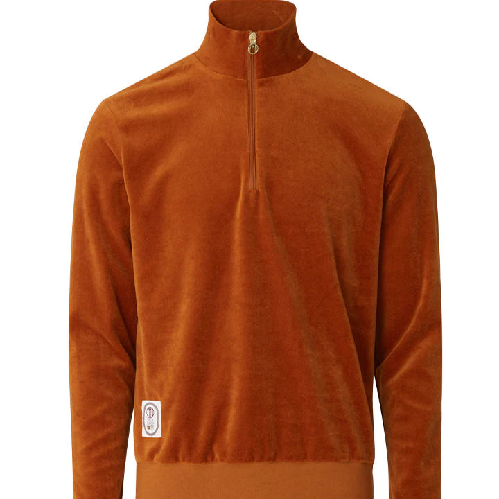 PLUSH HALF ZIP | AMBER - YMR