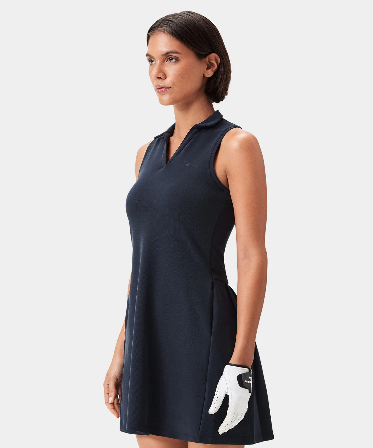 AMANDA PERFORMANCE DRESS | DARK BLUE - MACADE GOLF