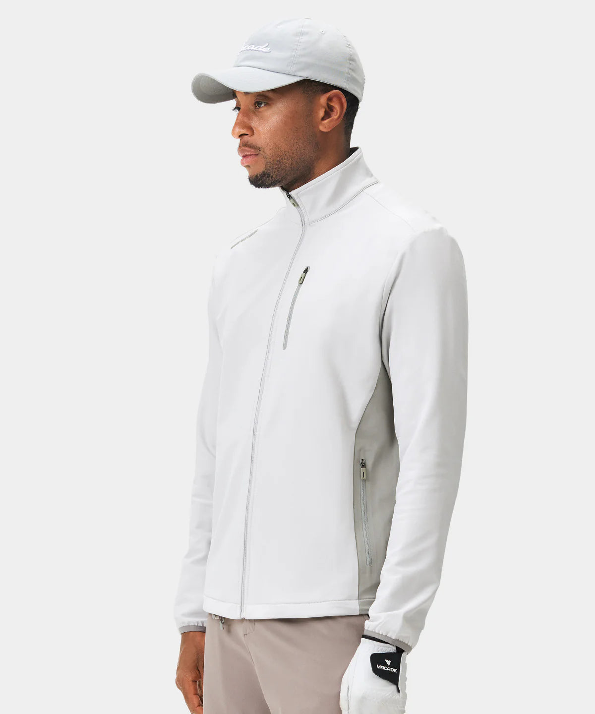 STORM WIND JACKET | OFF-WHITE - MACADE GOLF