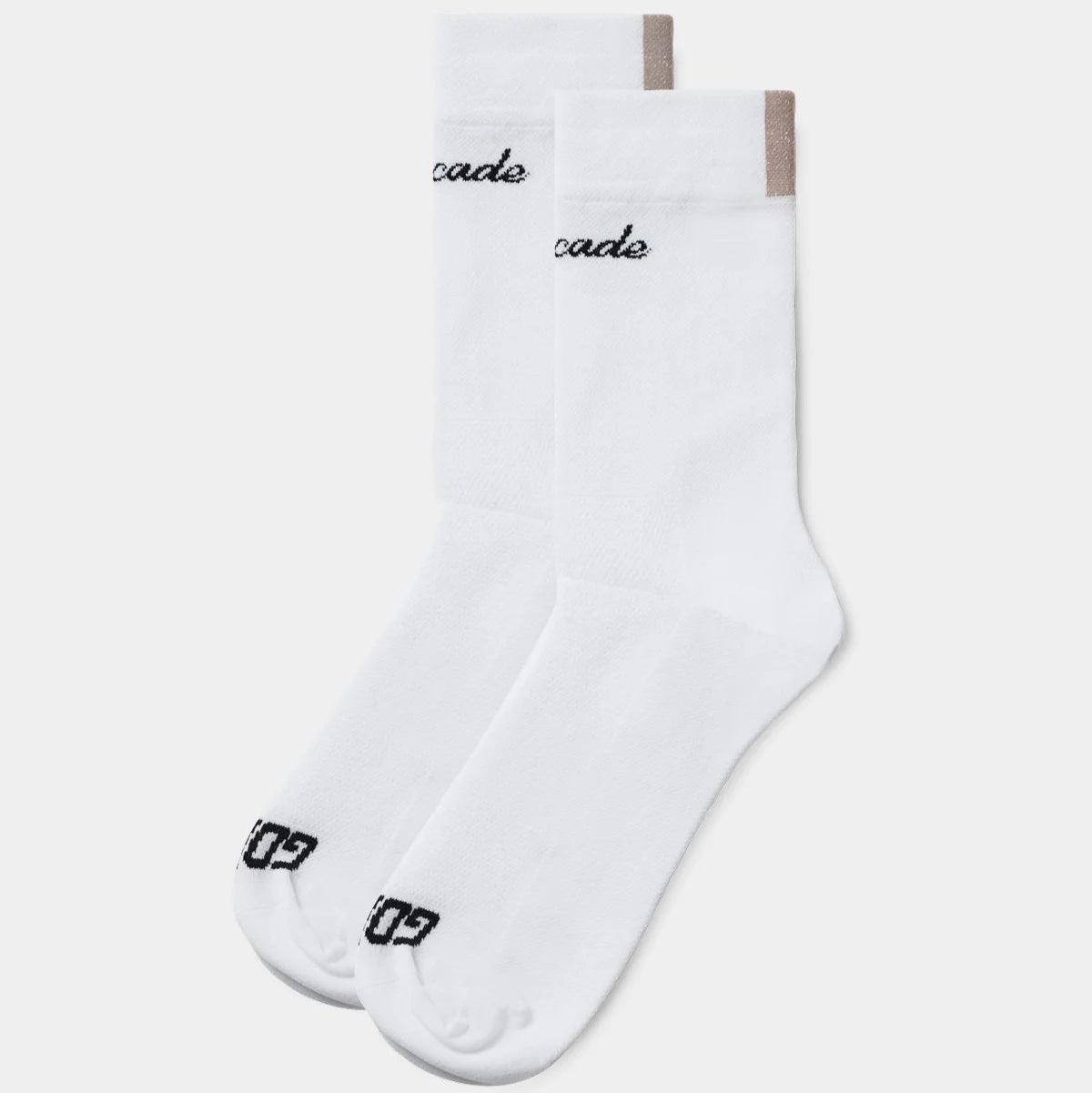 MEN’S SIGNATURE CREW SOCKS | WHITE - MACADE GOLF