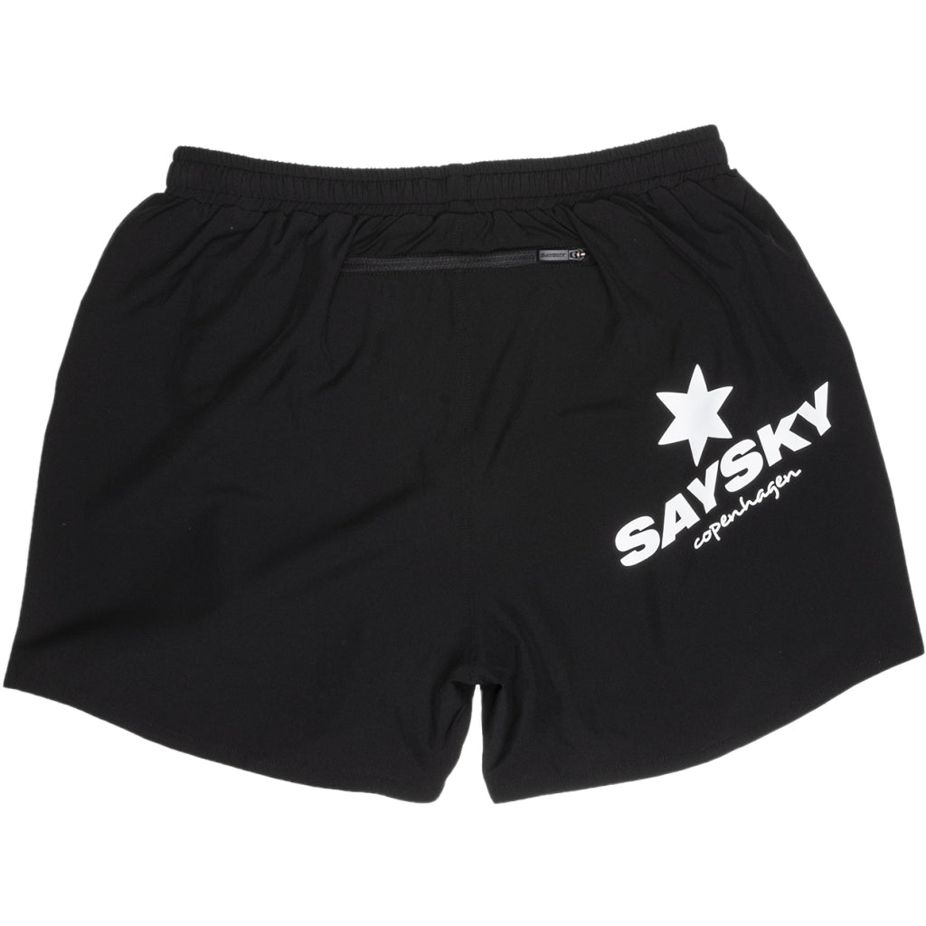 2 IN 1 PACE SHORTS 5'' | COMPRESSION BLACK - SAYSKY