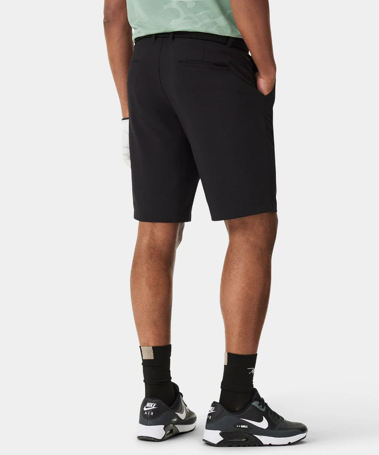 FOUR-WAY STRETCH SHORTS | BLACK - MACADE GOLF