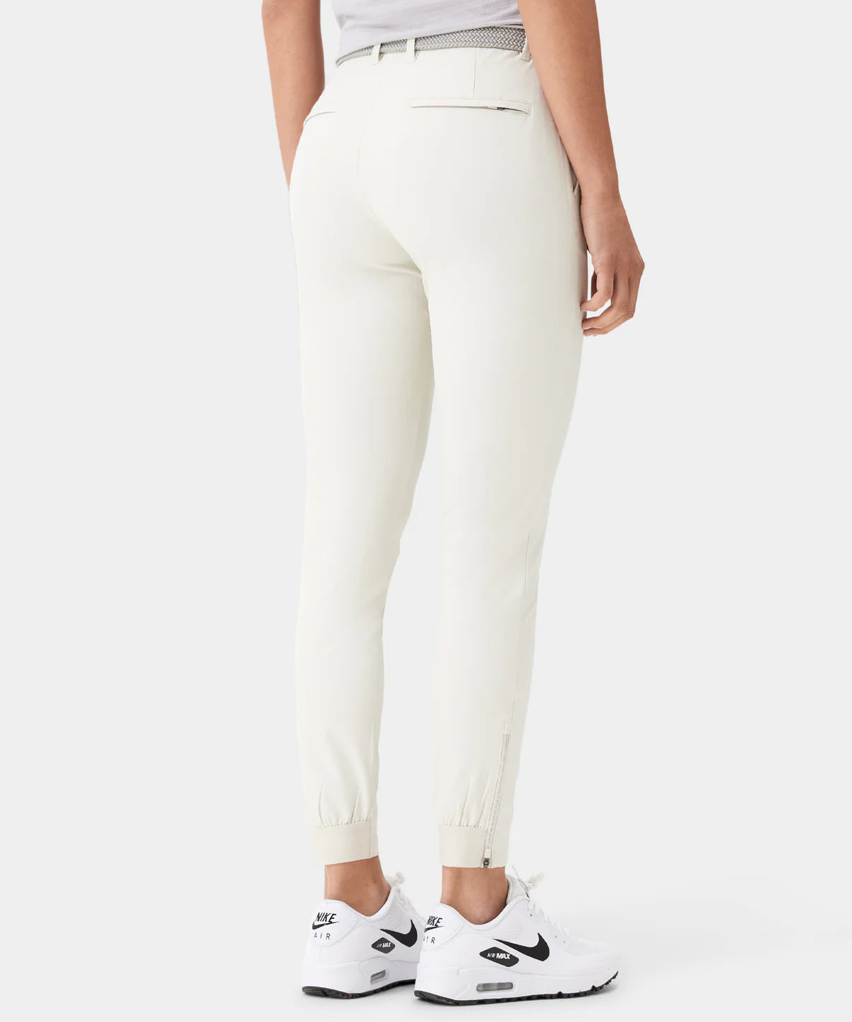 W FOUR-WAY STRETCH JOGGER | BONE WHITE - MACADE GOLF