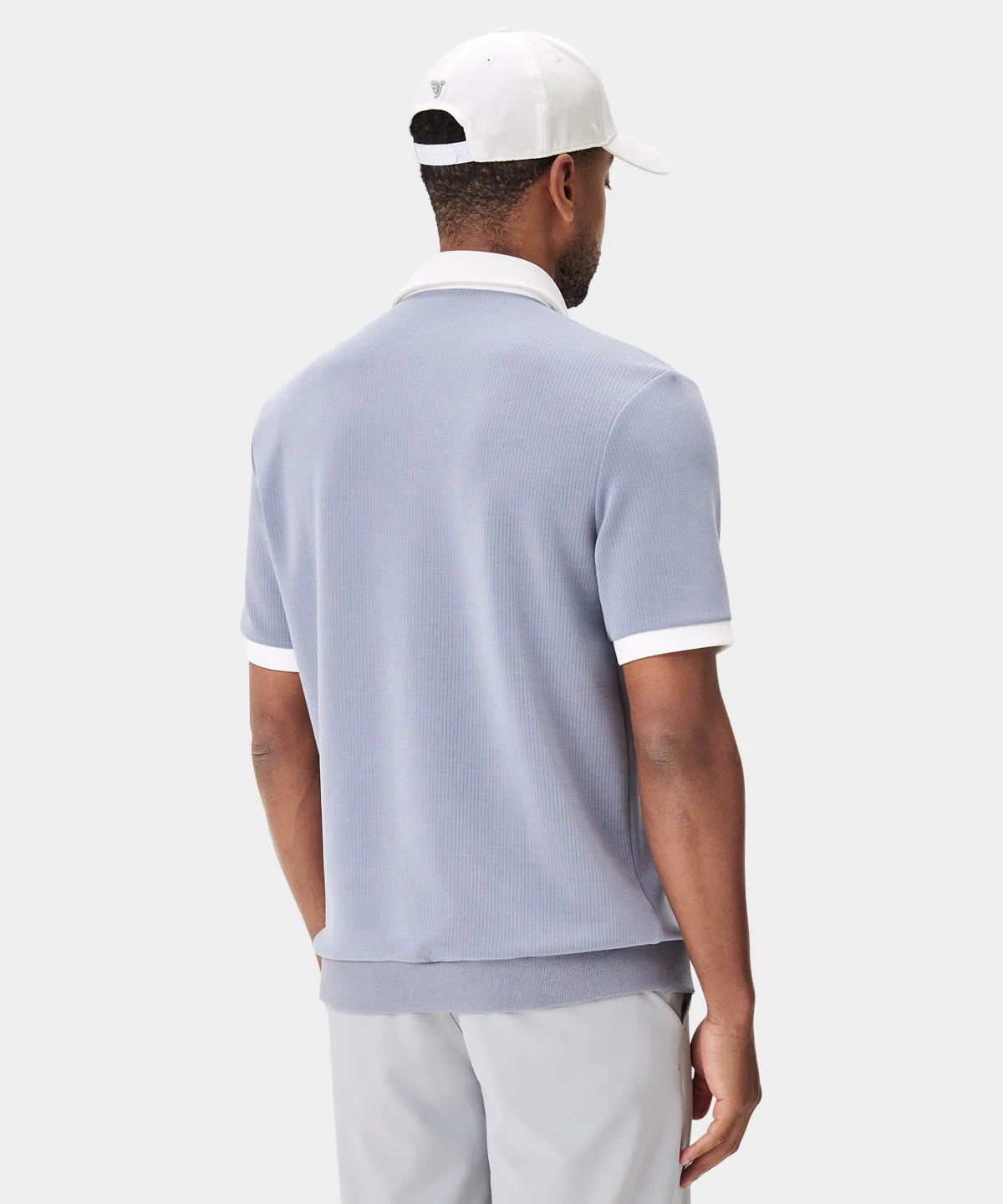 AR TECH POLO | GRAY - MACADE GOLF