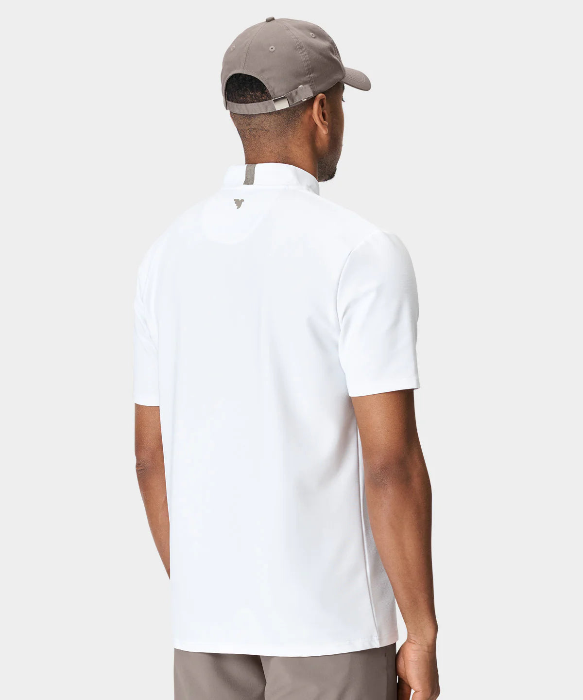 HEATH BOMBER SHIRT | WHITE - MACADE GOLF