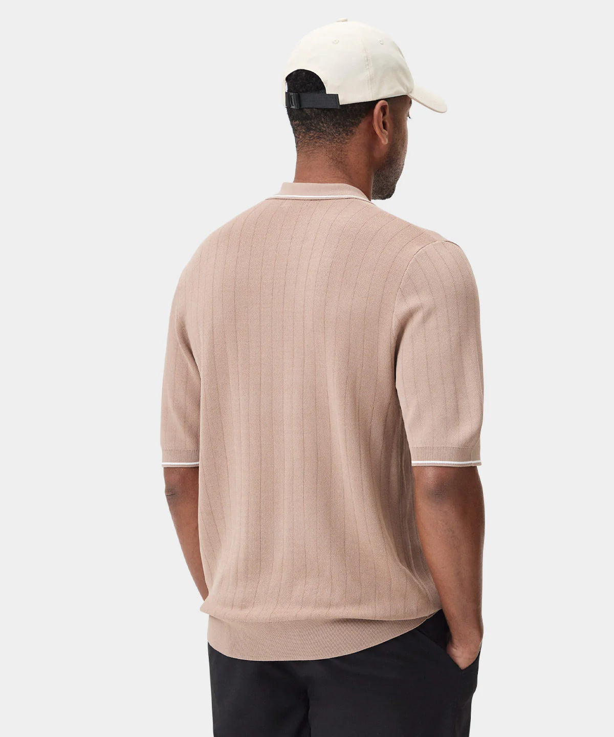 RANGE KNIT SHIRT | SAND - MACADE GOLF