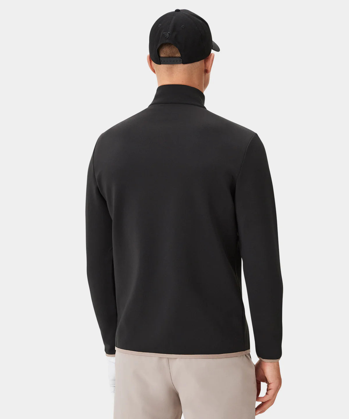 THERMA QUARTER ZIP | BLACK - MACADE GOLF