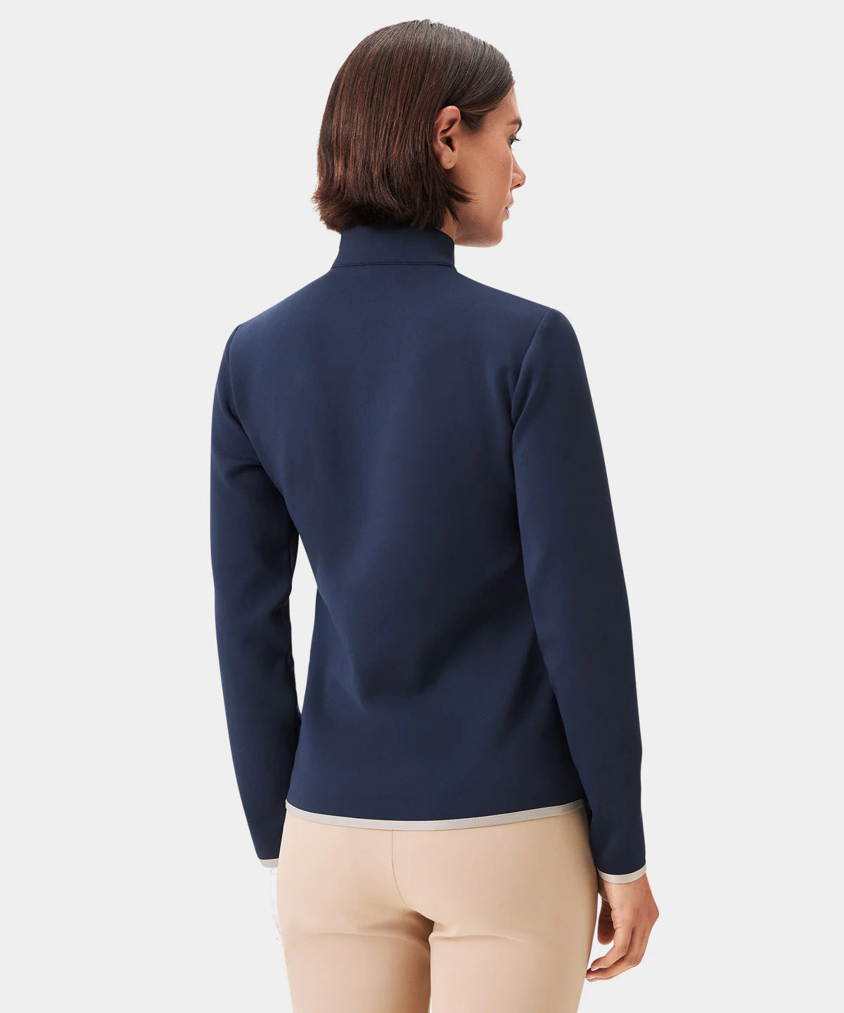 W THERMA QUARTER ZIP | DARK BLUE - MACADE GOLF