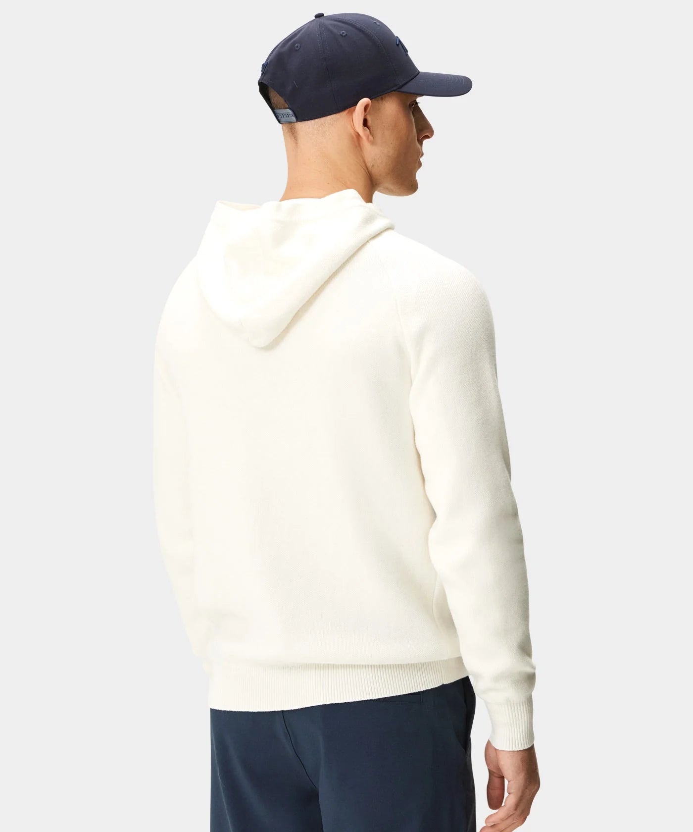 TECH KNIT HOODIE | WHITE - MACADE GOLF