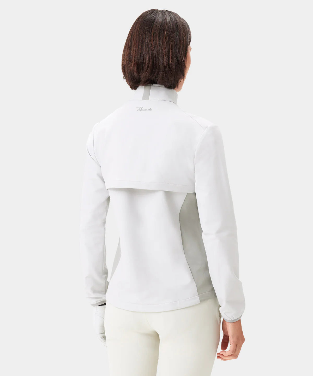 W STORM WIND JACKET | OFF-WHITE - MACADE GOLF