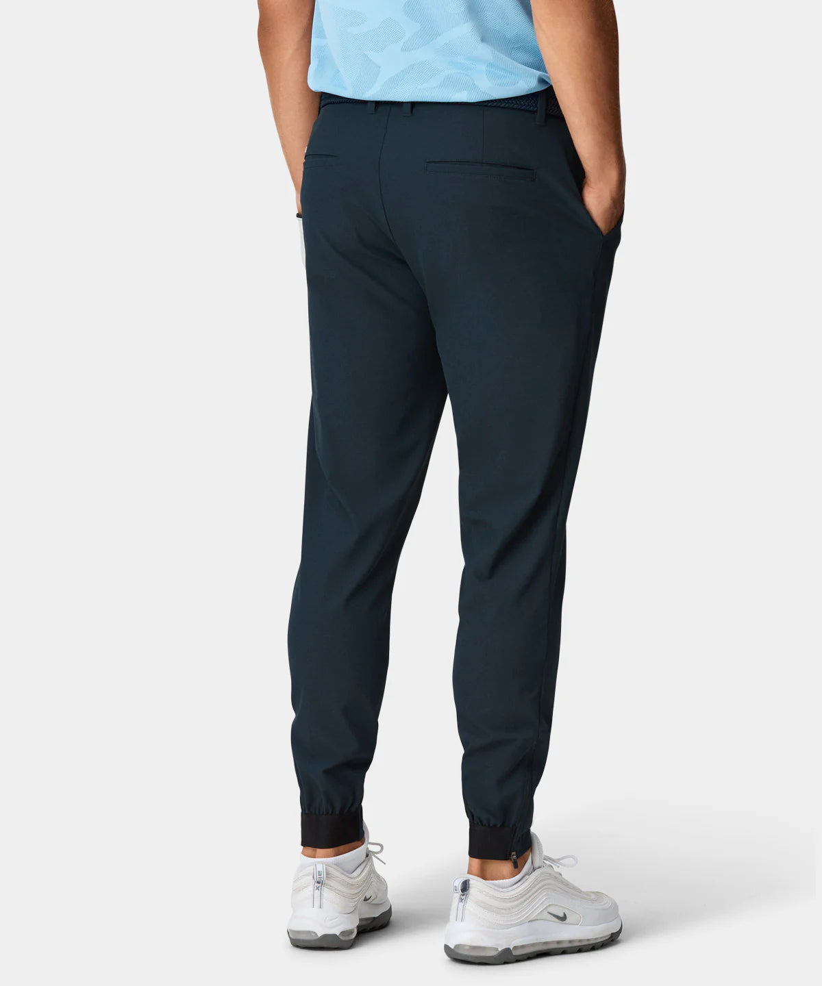 FOUR-WAY STRETCH JOGGER | NAVY - MACADE GOLF