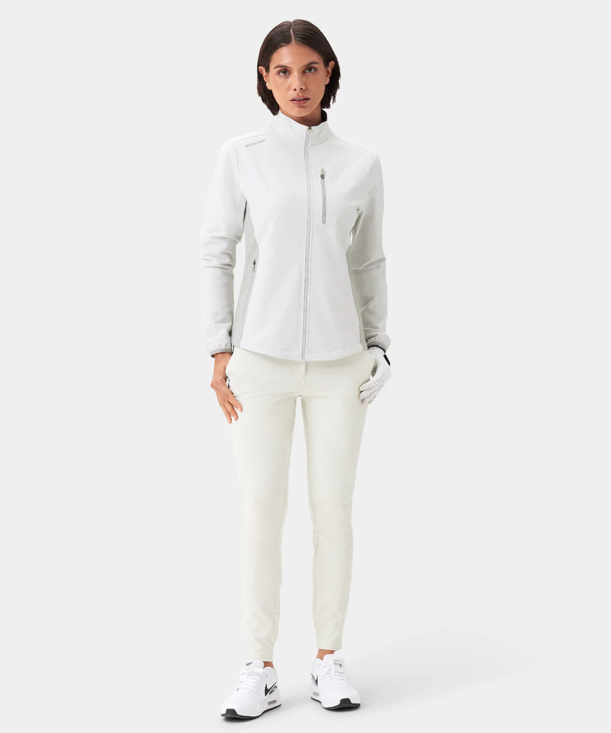W STORM WIND JACKET | OFF-WHITE - MACADE GOLF