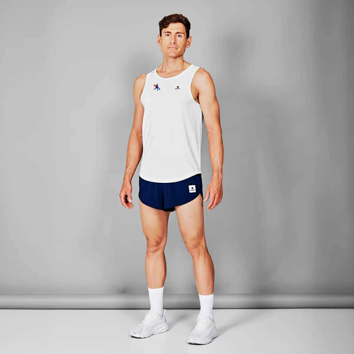 COMBAT SINGLET | WHITE - BML X SAYSKY