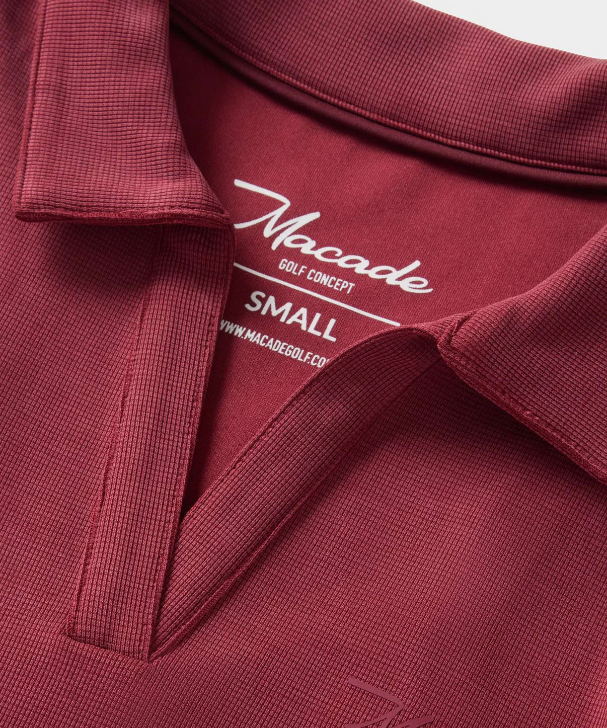 AMANDA PERFORMANCE DRESS | RUBY RED - MACADE GOLF