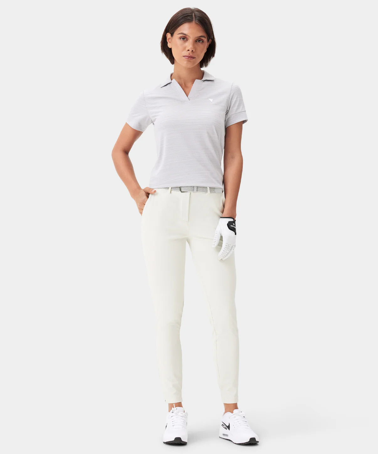 W FOUR-WAY STRETCH JOGGER | BONE WHITE - MACADE GOLF