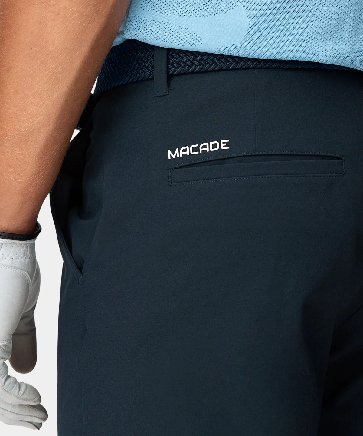 FOUR-WAY STRETCH JOGGER | NAVY - MACADE GOLF
