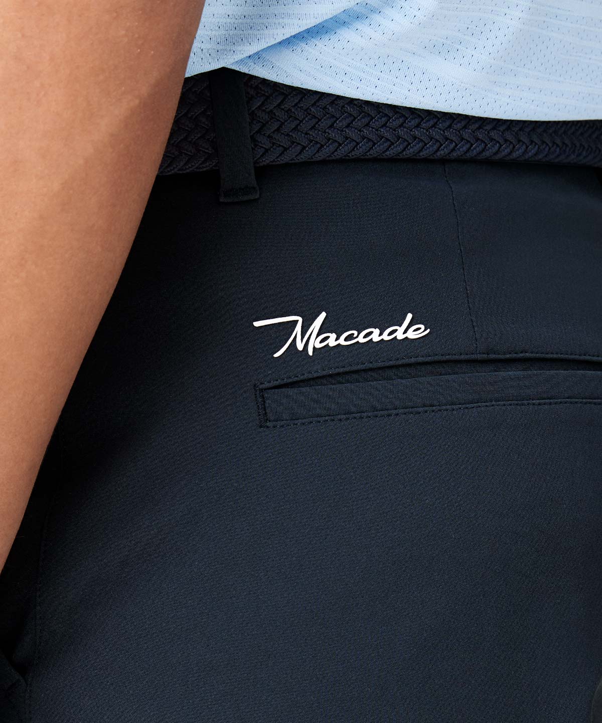 FOUR-WAY STRETCH SHORTS | NAVY - MACADE GOLF