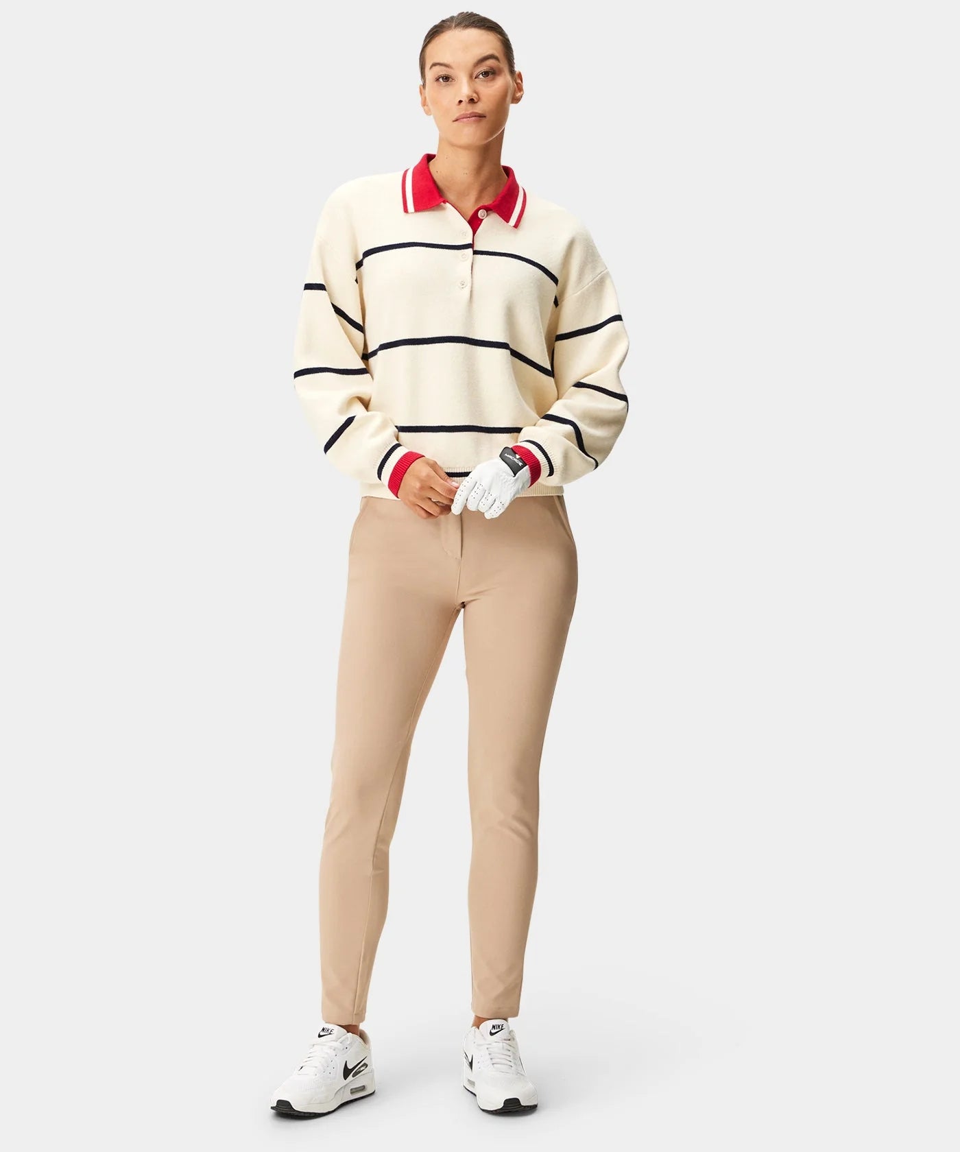 POWDER CLUB KNIT POLO SWEATER - MACADE GOLF