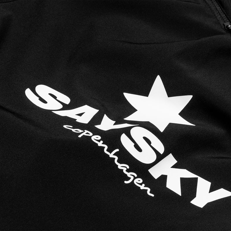 2 IN 1 PACE SHORTS 5'' | COMPRESSION BLACK - SAYSKY