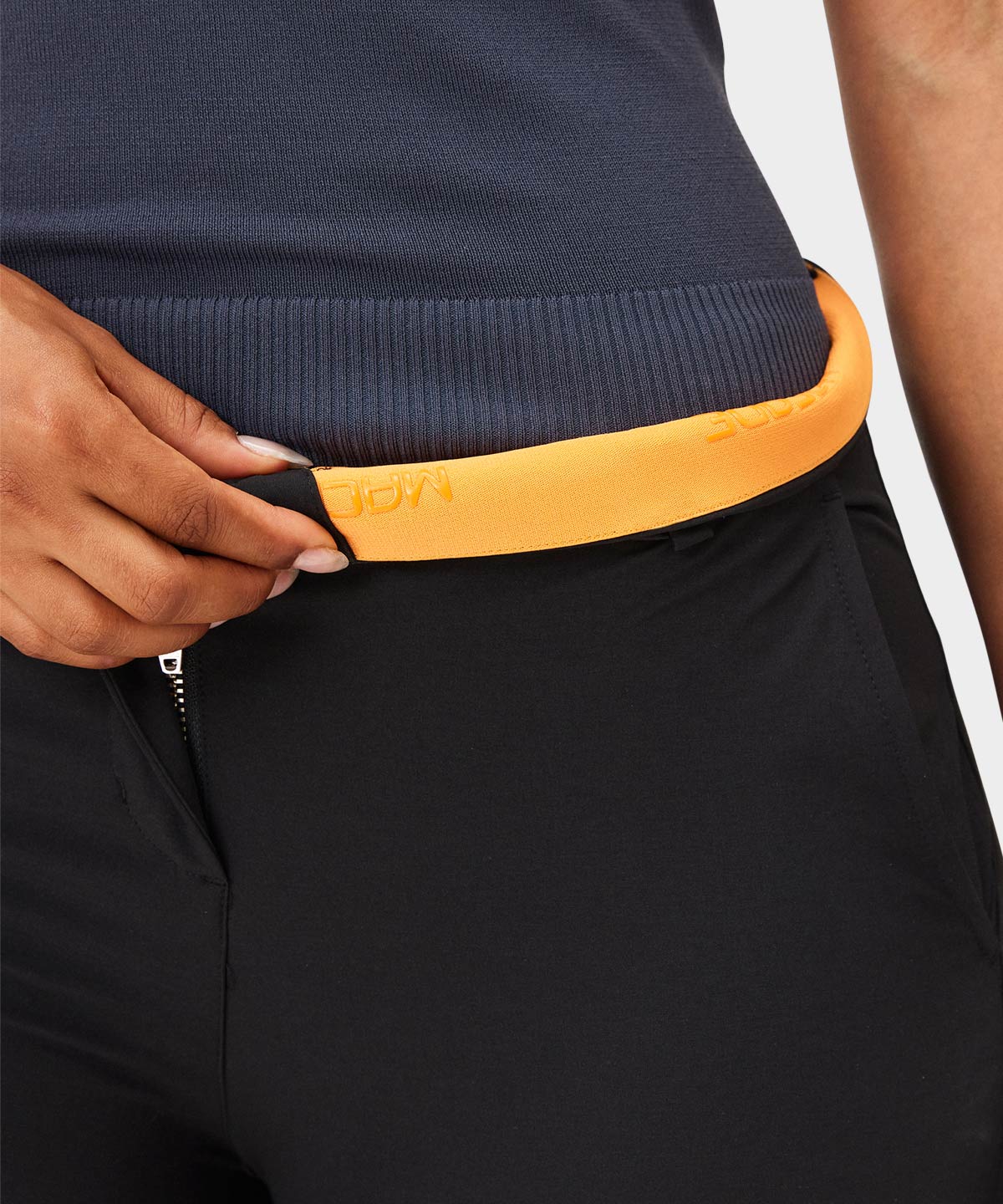 W FOUR-WAY STRETCH JOGGER | BLACK - MACADE GOLF