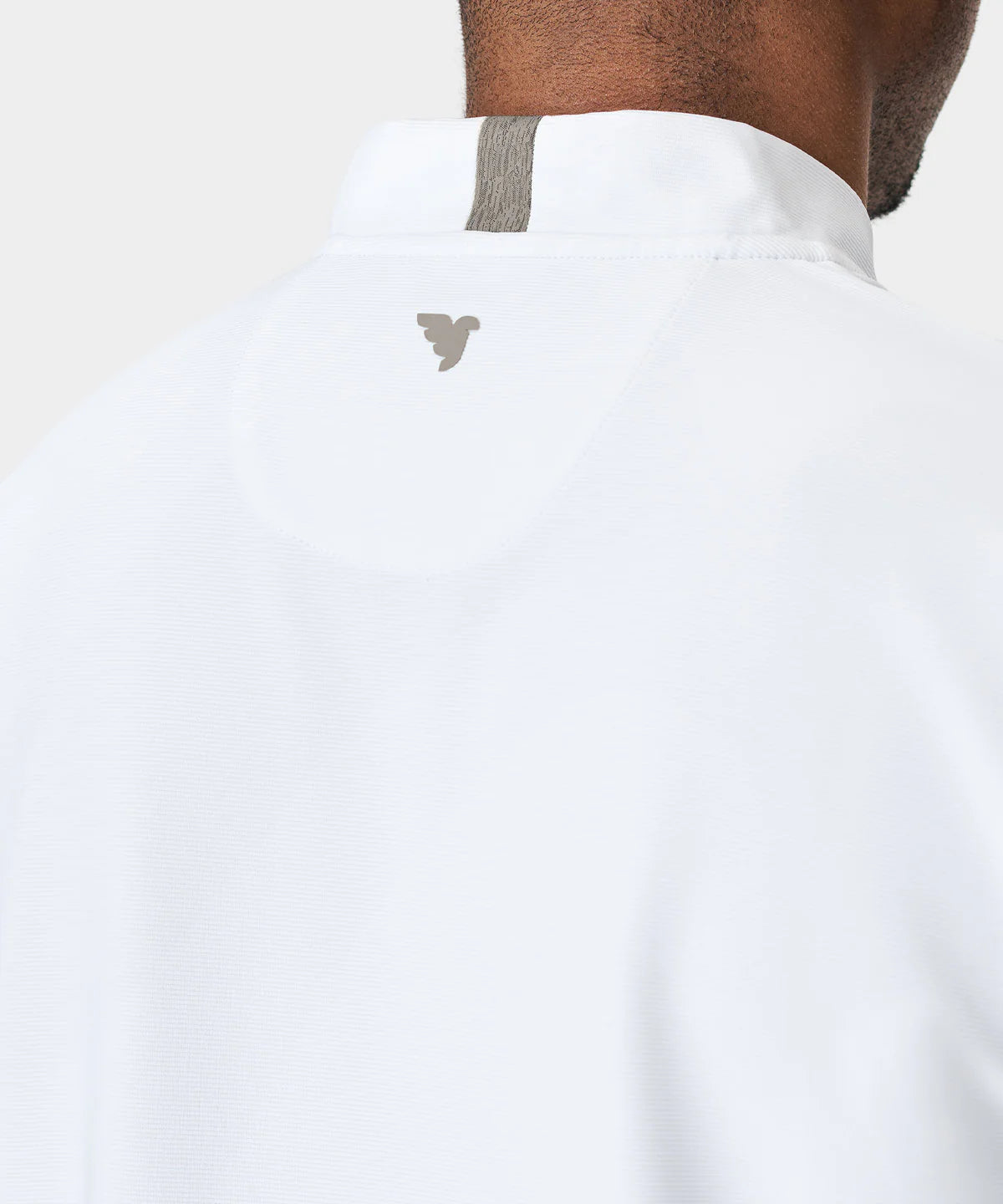 HEATH BOMBER SHIRT | WHITE - MACADE GOLF