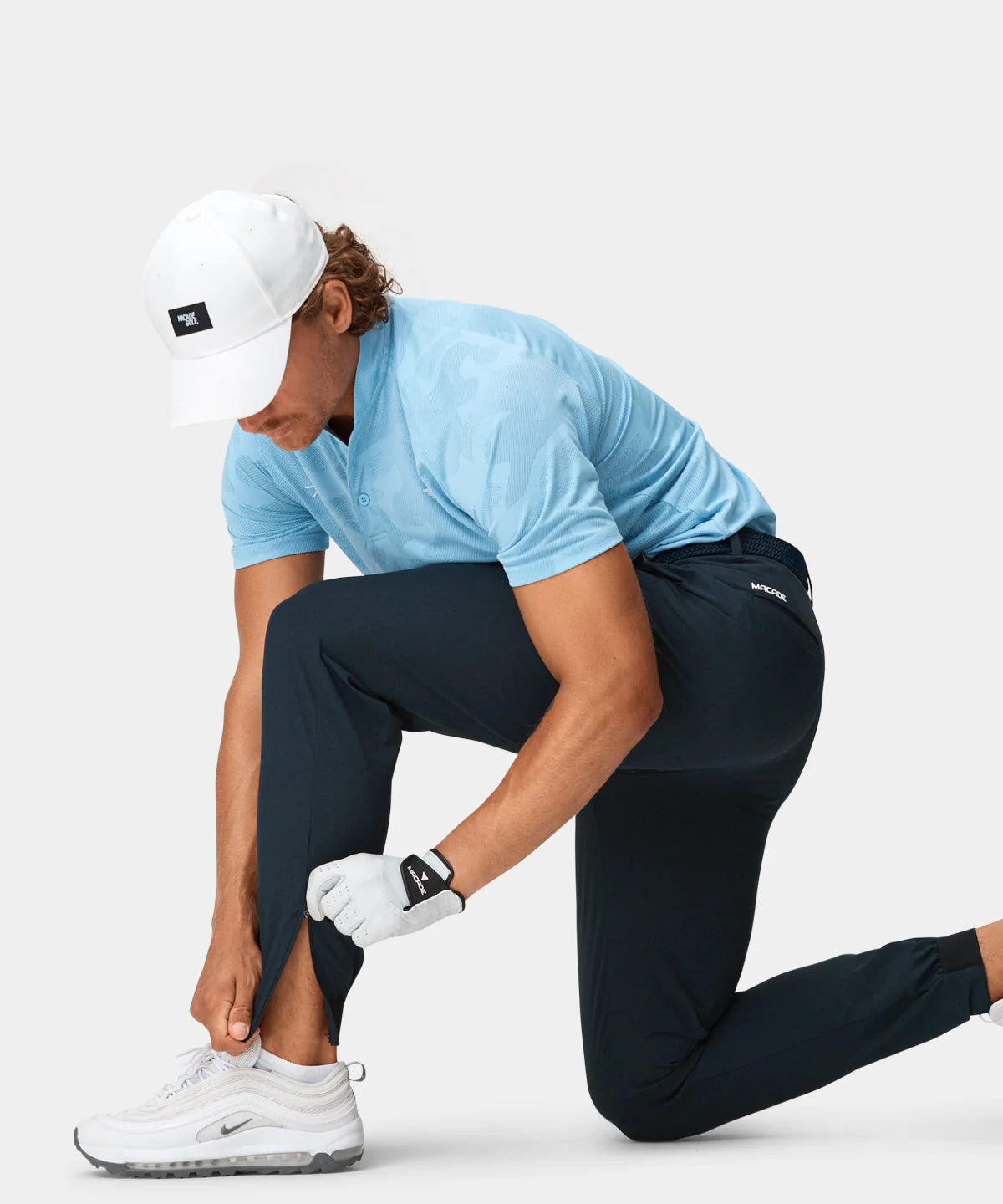FOUR-WAY STRETCH JOGGER | NAVY - MACADE GOLF