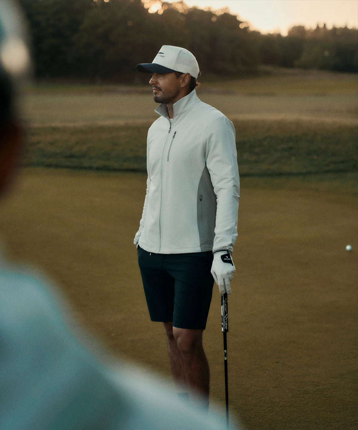 STORM WIND JACKET | OFF-WHITE - MACADE GOLF