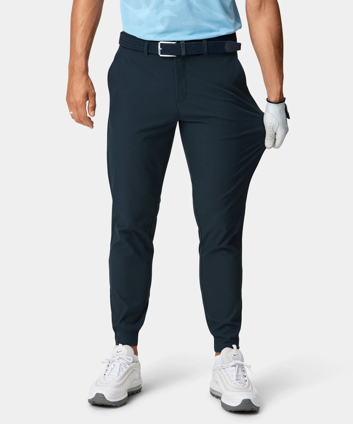 FOUR-WAY STRETCH JOGGER | NAVY - MACADE GOLF