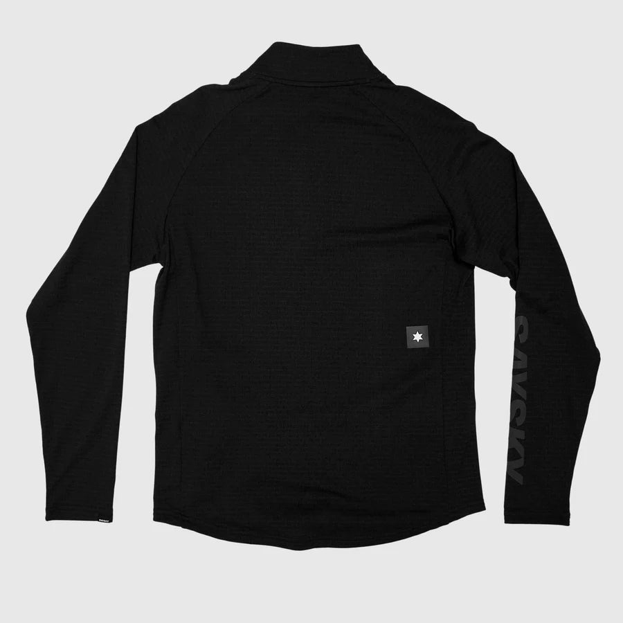 BLAZE HALF-ZIP FLEECE | BLACK - SAYSKY