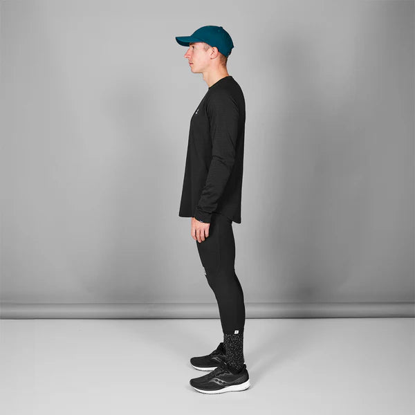 BLAZE LONGSLEEVE FLEECE | BLACK - SAYSKY