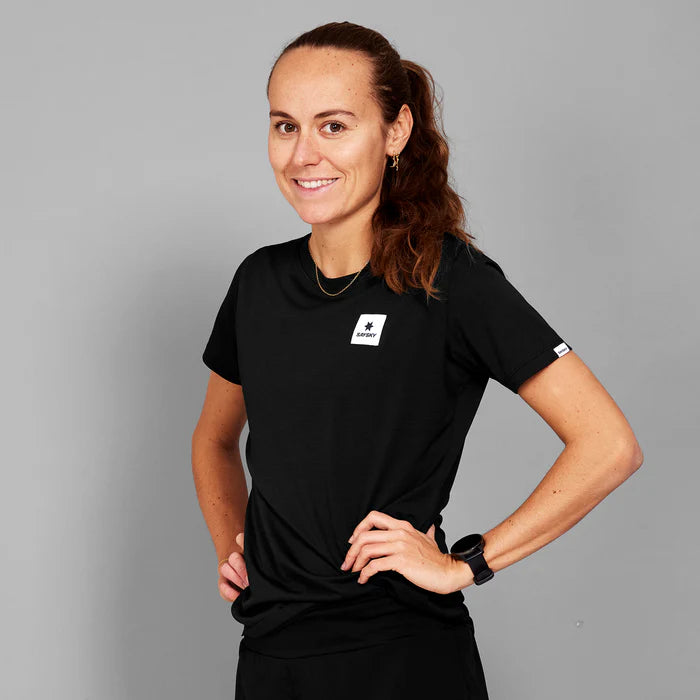 W COMBAT T-SHIRT | CLEAN BLACK - SAYSKY