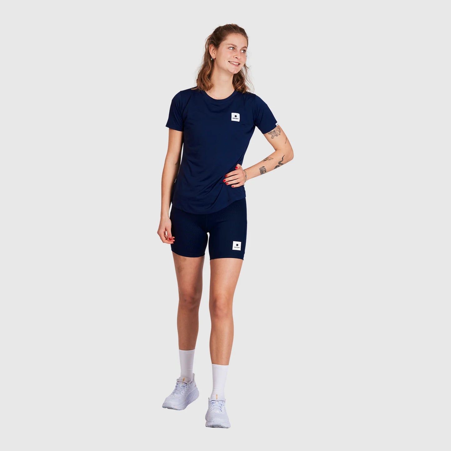 W COMBAT T-SHIRT | CLEAN BLUE - SAYSKY