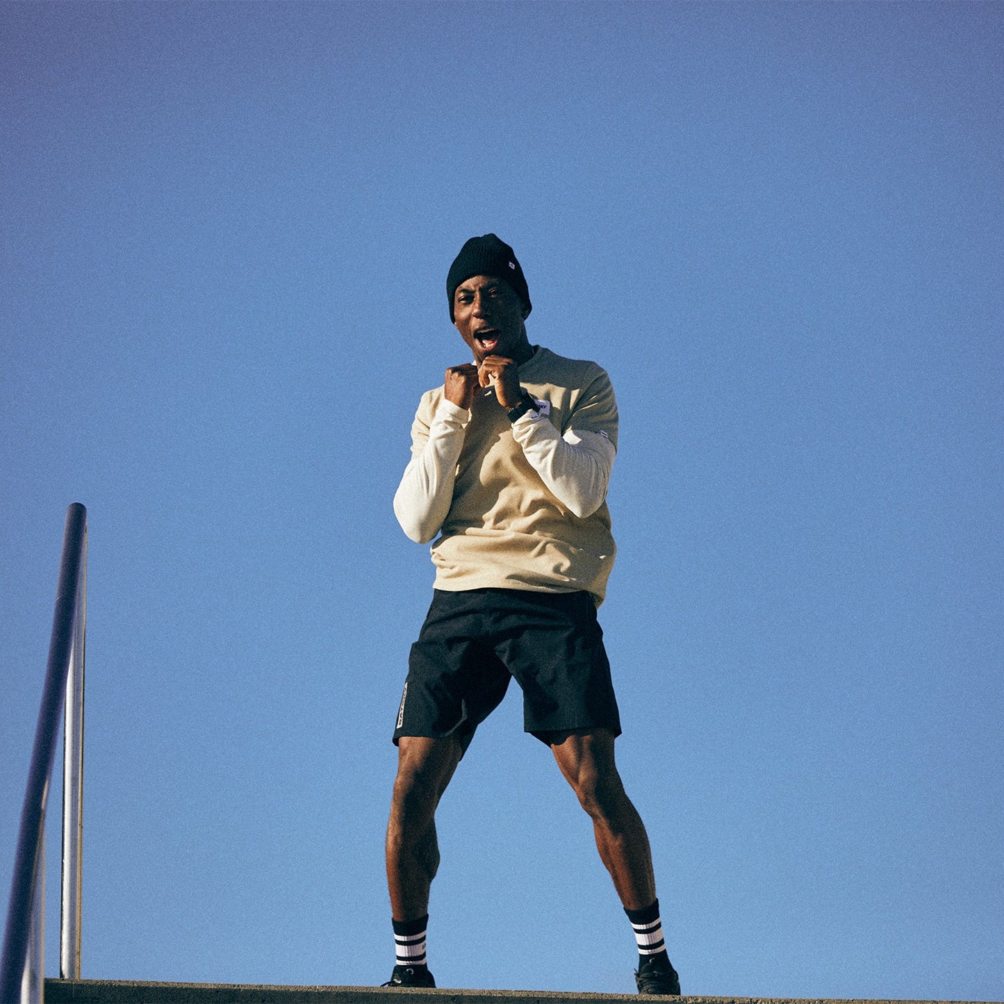 MOTION LONGSLEEVE | CLEAN WHITE - SAYSKY