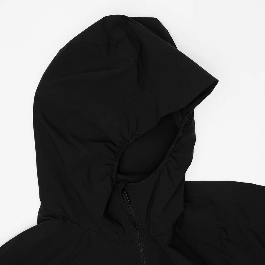PACE FLEX HOODED JACKET | BLACK - SAYSKY