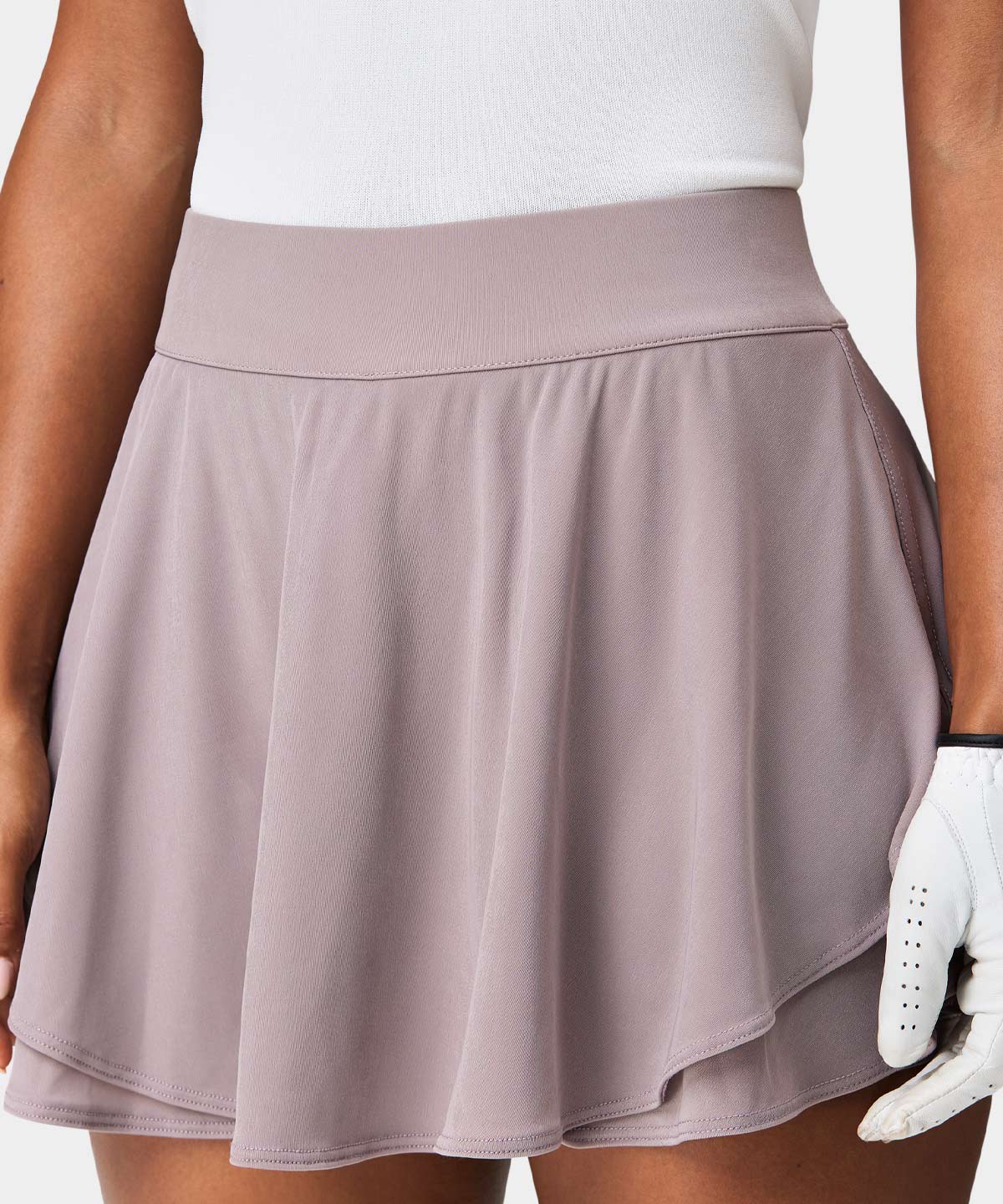 CLEO TOUR SKIRT | CLAY - MACADE GOLF