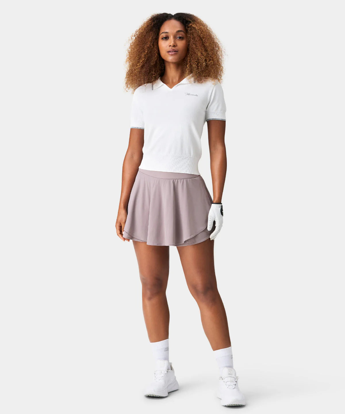 CLEO TOUR SKIRT | CLAY - MACADE GOLF