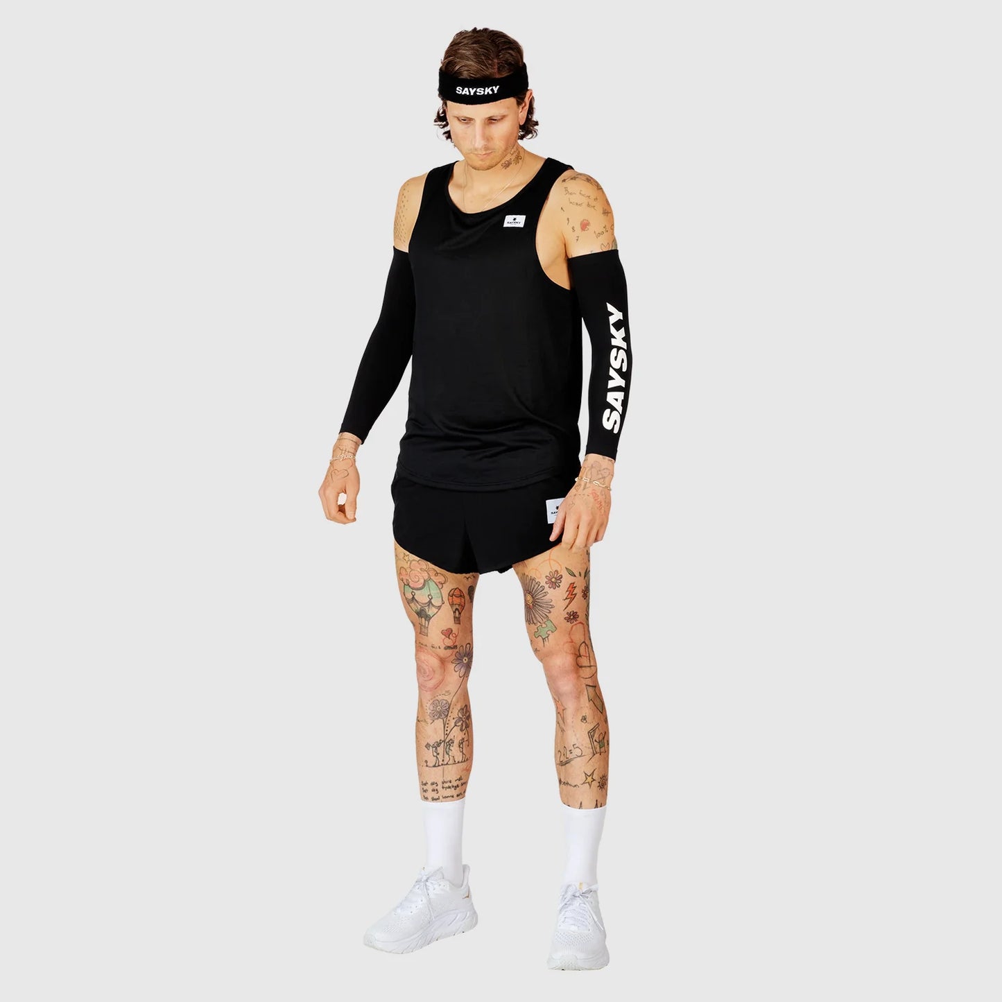 COMBAT SLEEVES | BLACK - SAYSKY
