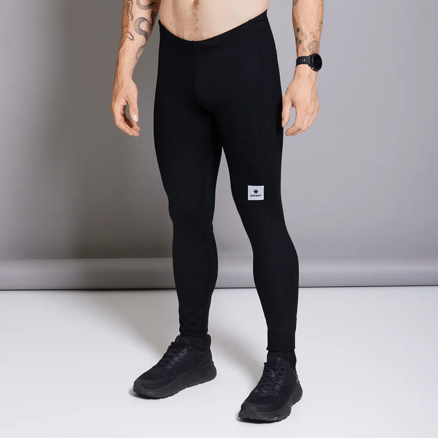 SAYSKY Combat+ Long Tights S ブラック COMBAT+ LONG TIGHTS | BLACK - SAYSKY – ActSporty