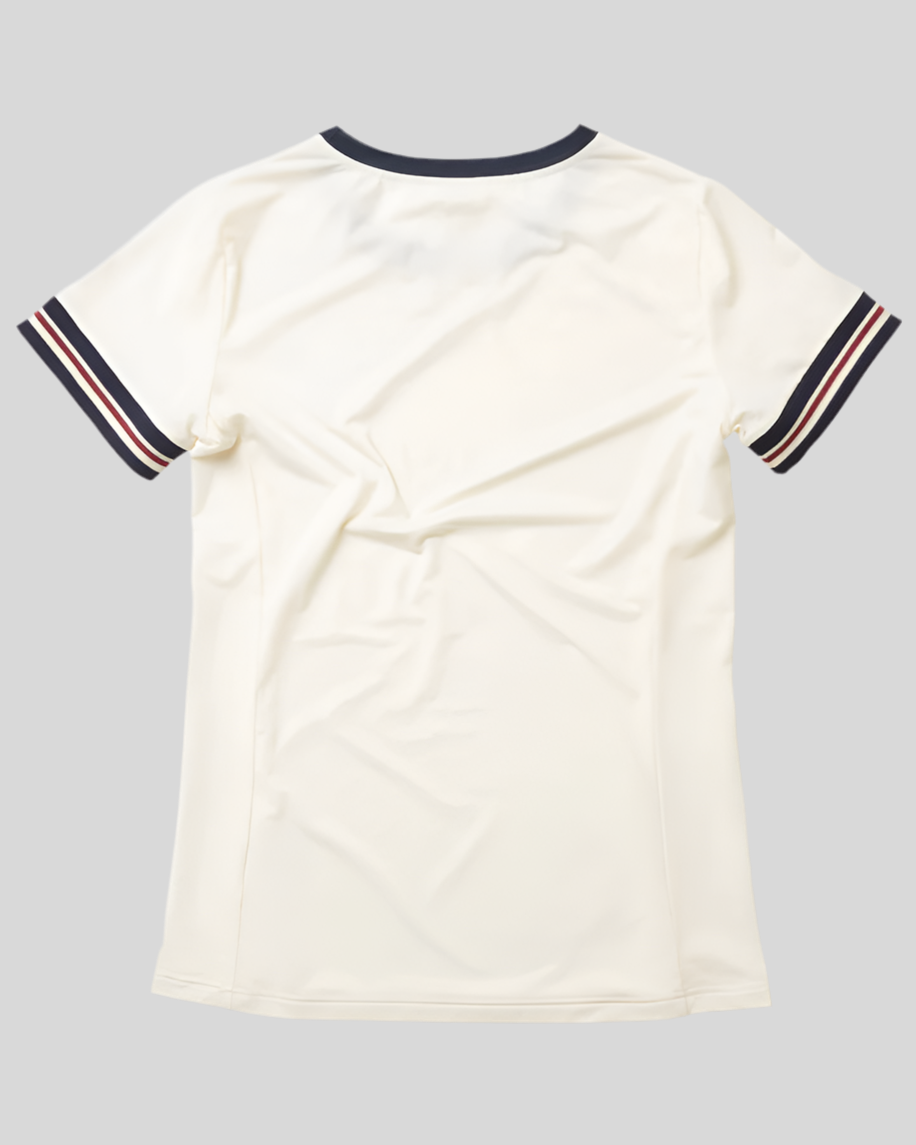 UTÖ LADIES RACE T-SHIRT | OFF-WHITE - YMR