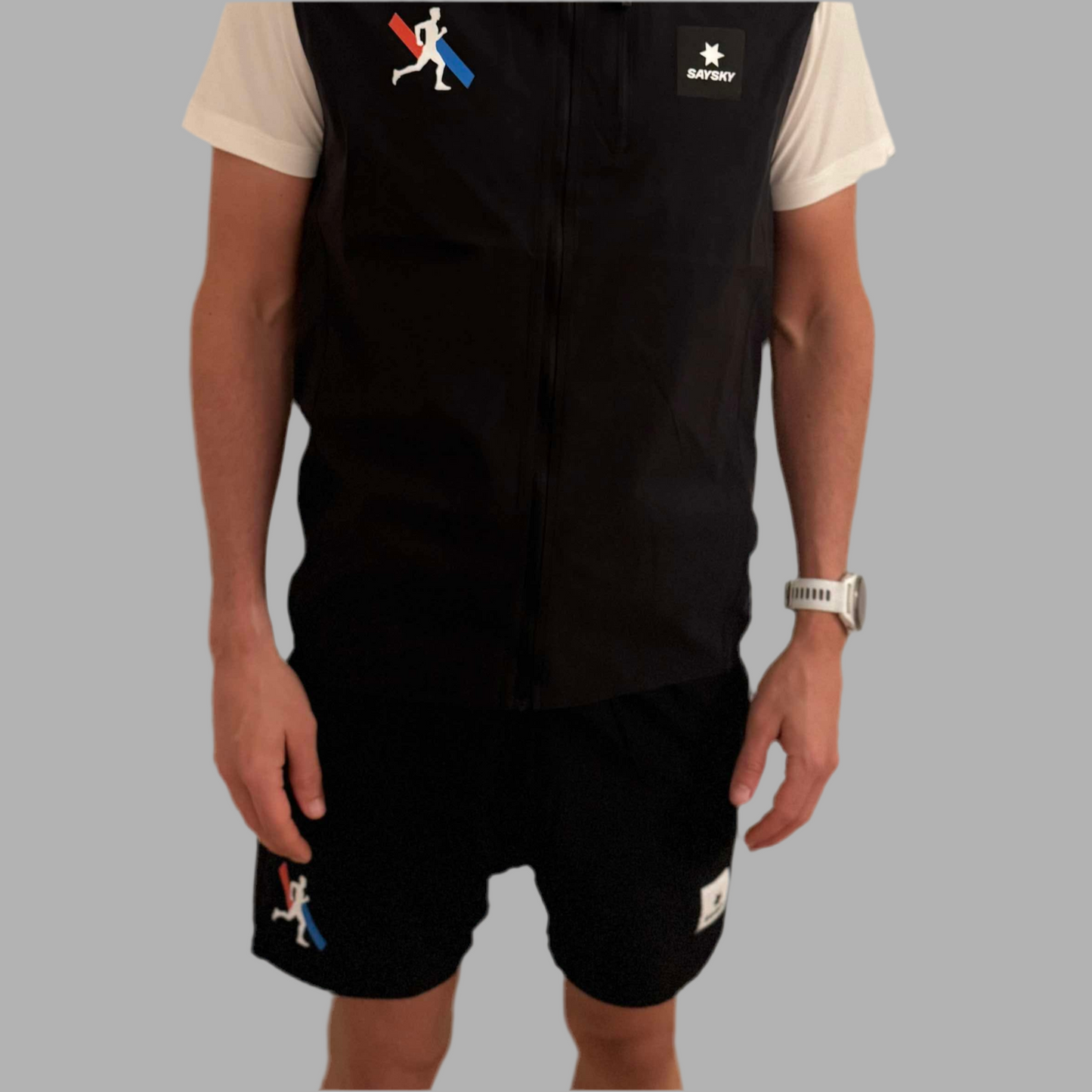 PACE SHORTS 5" | BLACK - BML X SAYSKY