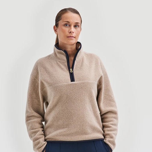VÄSTANEDE LADIES MERINO FLEECE JACKET | BEIGE - YMR