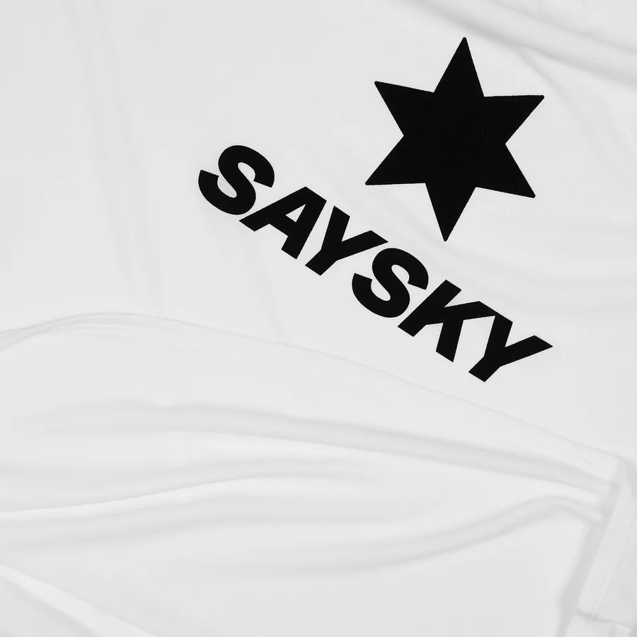 FLOW SINGLET | LOGO WHITE - SAYSKY