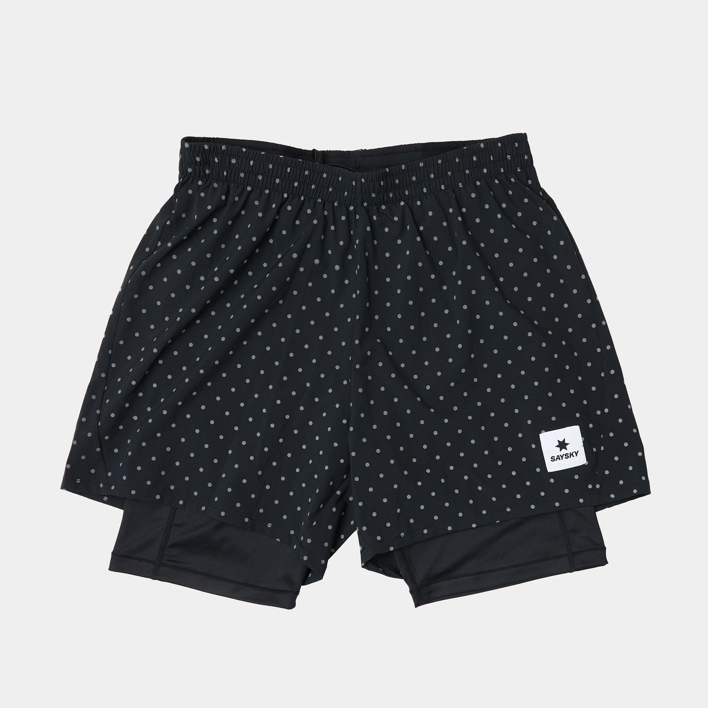 PACE 2 IN 1 SHORTS 5" | POLKA - SAYSKY