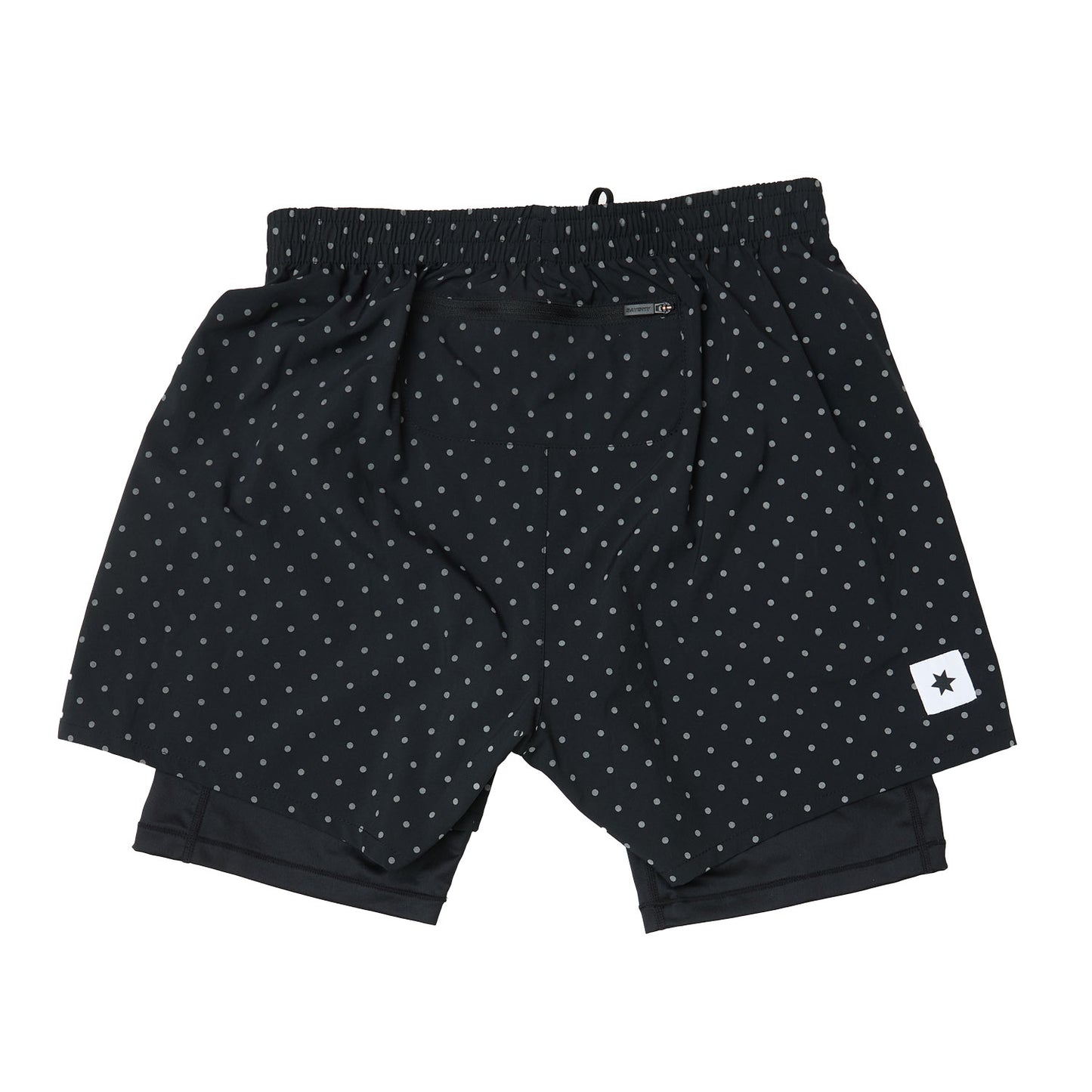 PACE 2 IN 1 SHORTS 5" | POLKA - SAYSKY