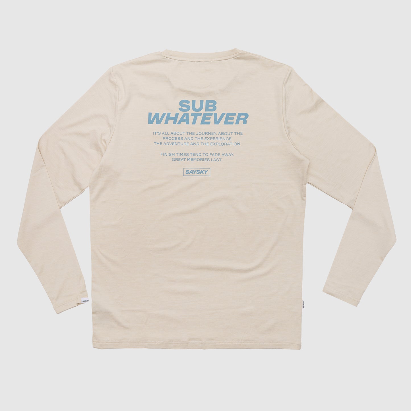 PACE LONGSLEEVE | STATEMENT BEIGE - SAYSKY