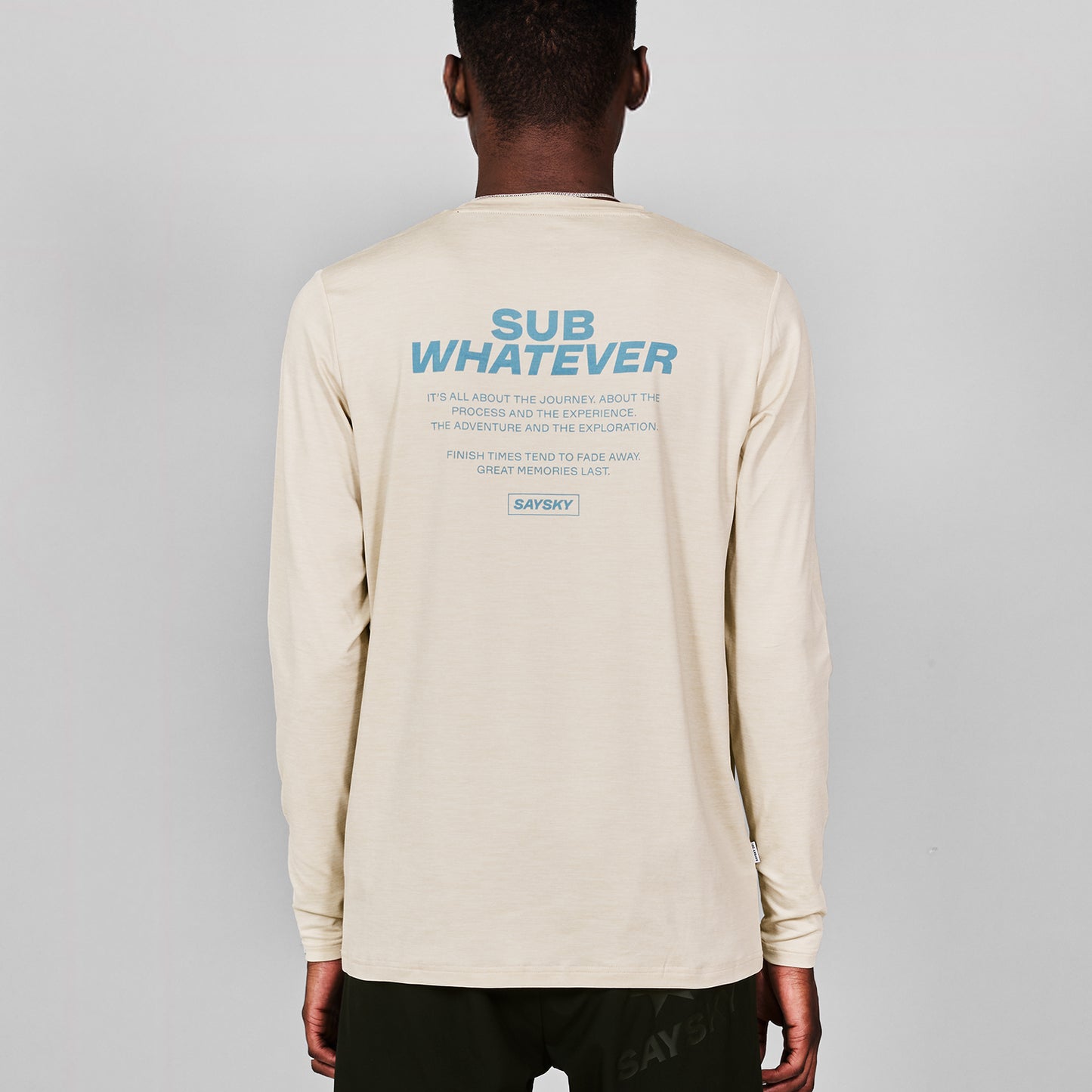 PACE LONGSLEEVE | STATEMENT BEIGE - SAYSKY